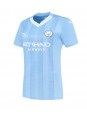 Billige Manchester City Oscar Bobb #52 Hjemmedrakt Dame 2023-24 Kortermet